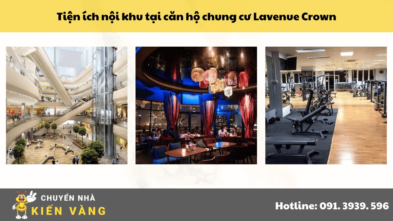 Tiện ích nội khu cao cấp của Lavenue Crown, trải nghiệm sống đỉnh cao giữa trung tâm Quận 1