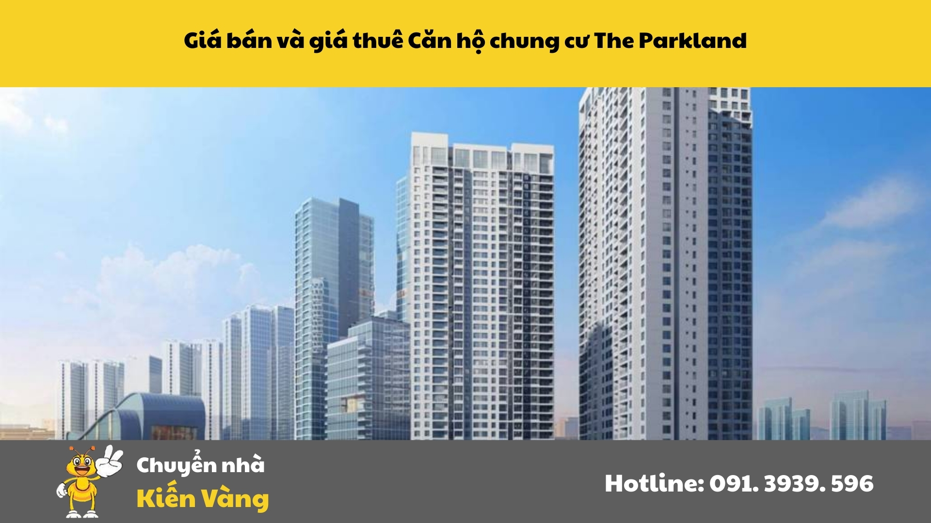 Giá bán và giá thuê tại Căn hộ chung cư The Parkland