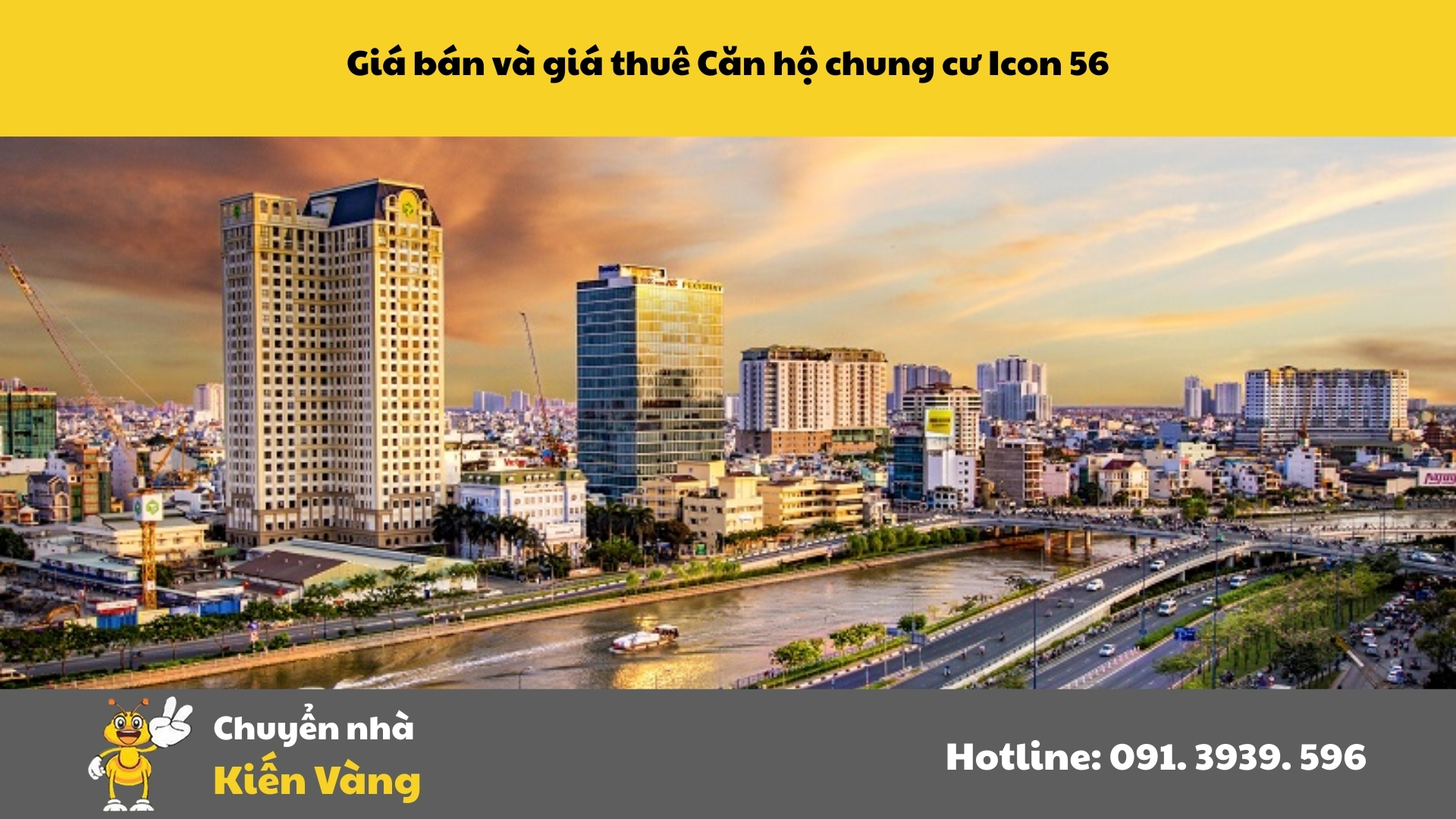 Giá bán và giá thuê căn hộ tại Icon 56
