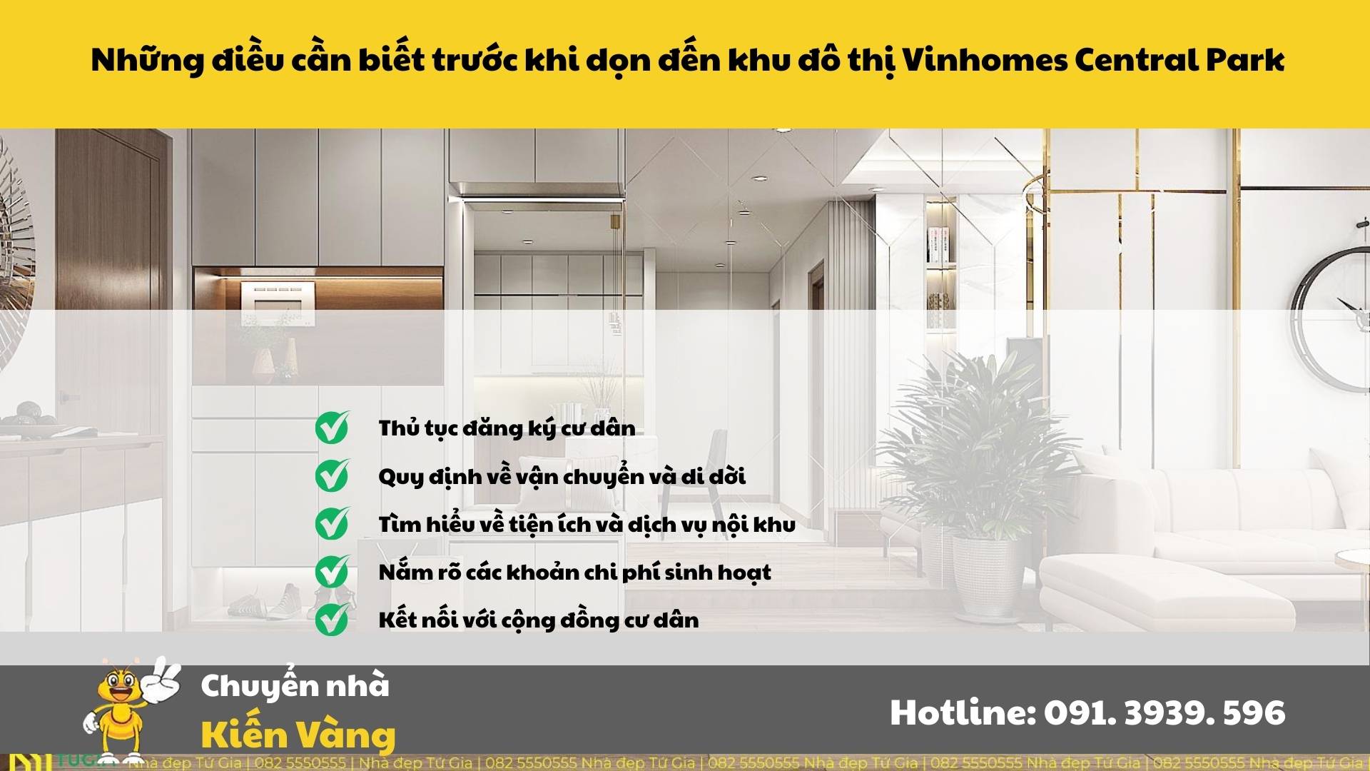Những điều cần biết trước khi dọn đến khu đô thị Vinhomes Central Park