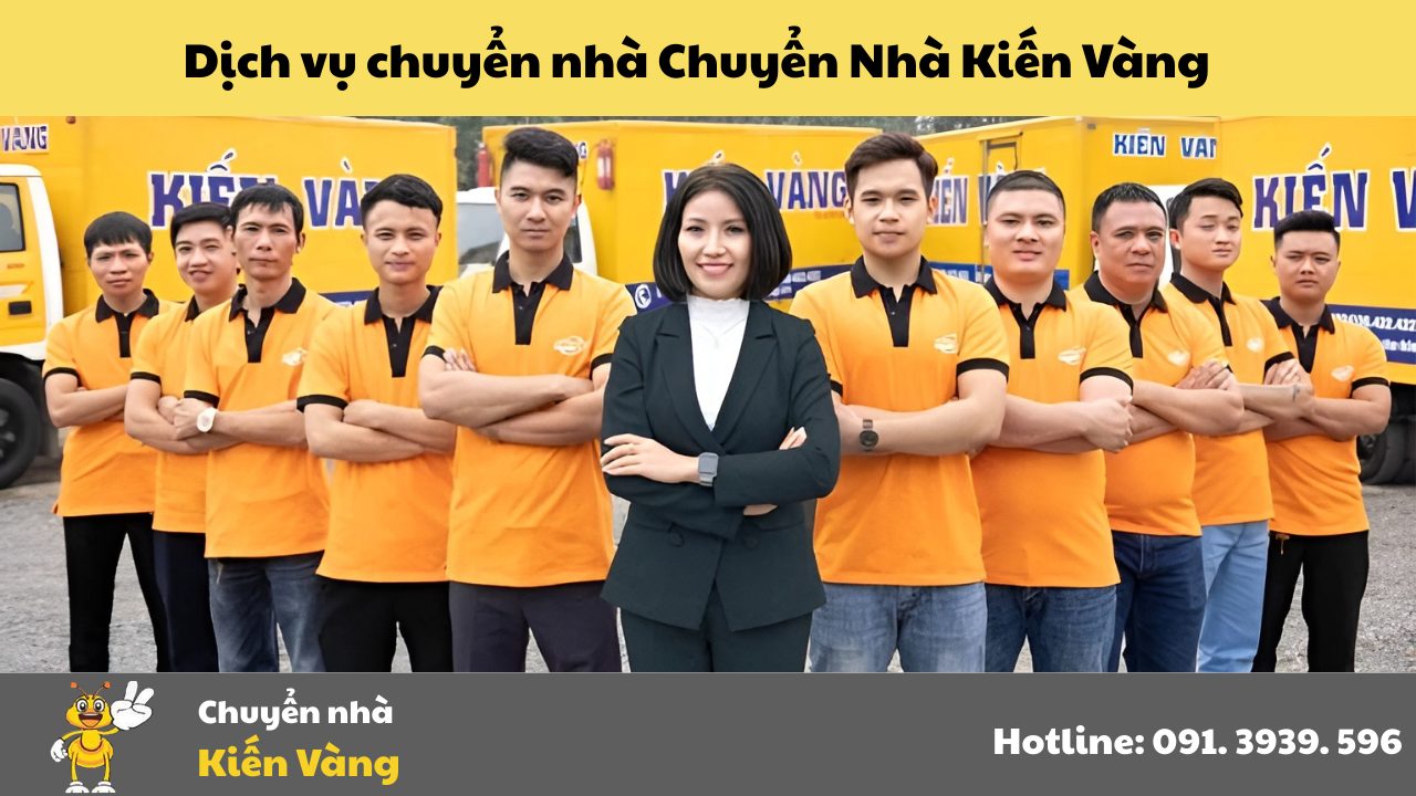 Dịch vụ chuyển nhà Chuyển Nhà Kiến Vàng tại Quận 1