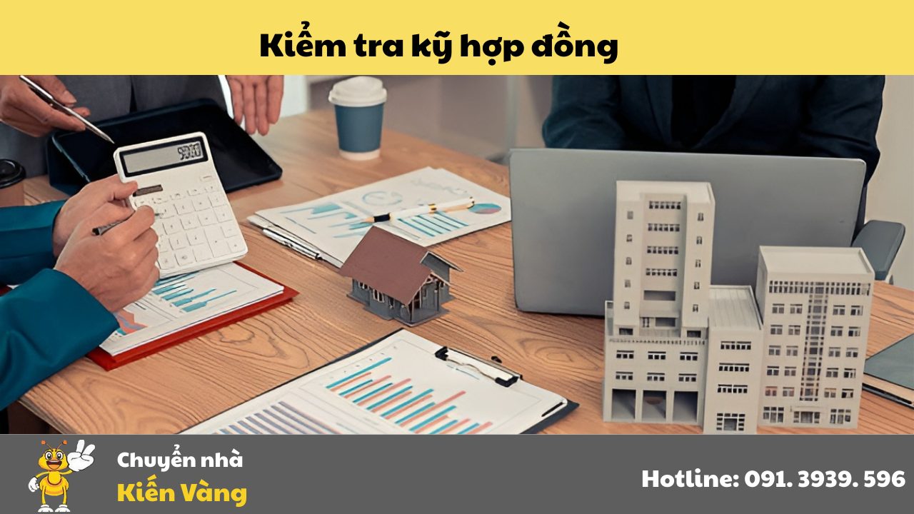 Kiểm tra kỹ hợp đồng