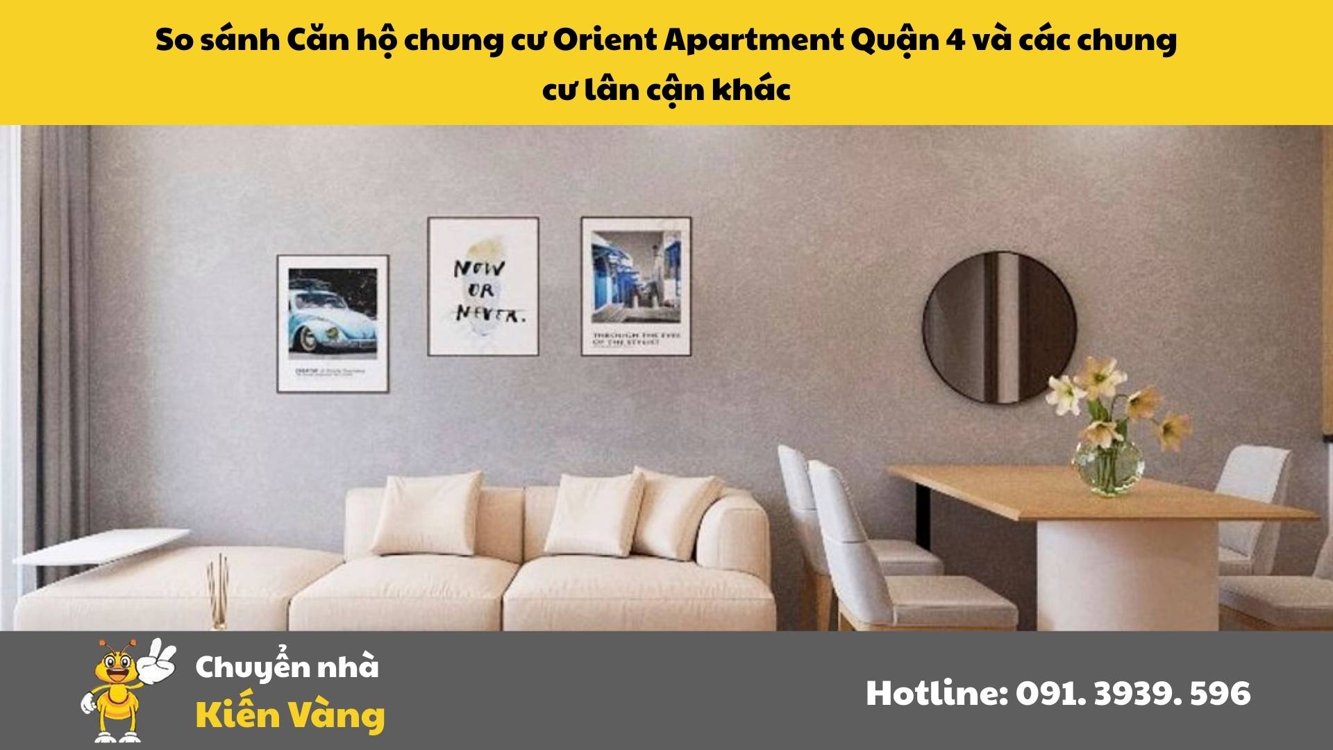 So sánh Căn hộ chung cư Orient Apartment Quận 4 và các chung cư lân cận khác