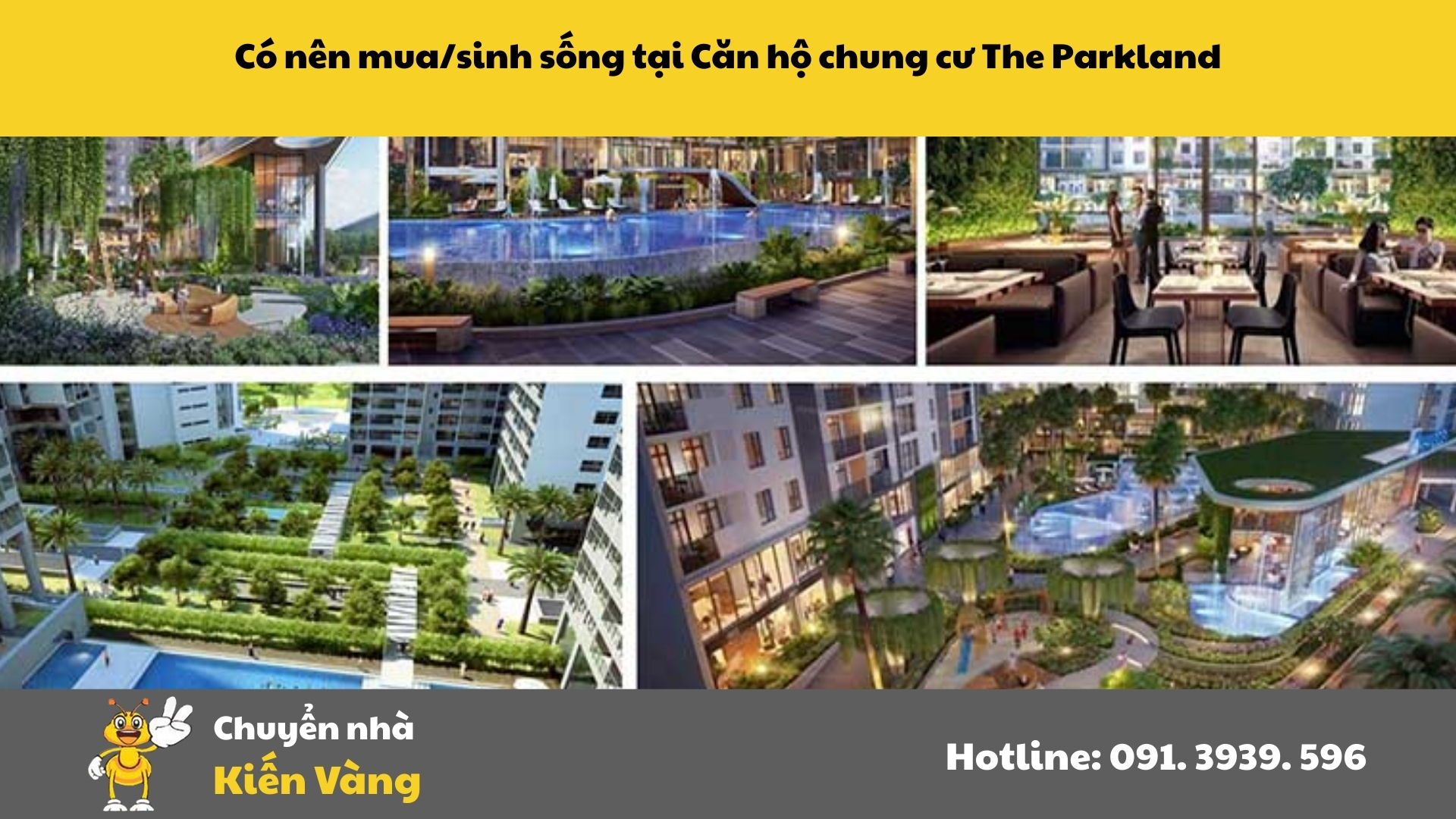 Có nên mua hoặc sinh sống tại Căn hộ chung cư The Parkland?