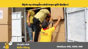 Dịch vụ chuyển nhà Chuyển Nhà Kiến Vàng tại Quận 1