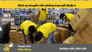 Dịch vụ chuyển văn phòng trọn gói Quận 1