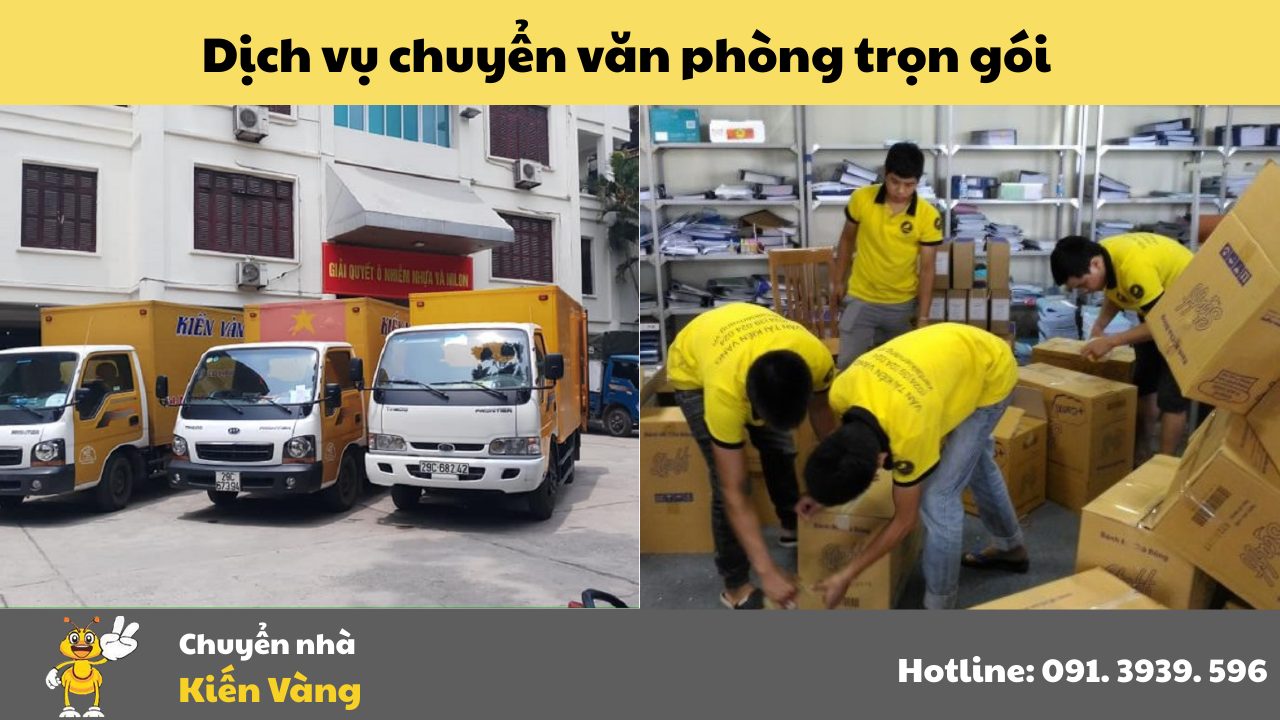 Dịch vụ chuyển văn phòng trọn gói Quận 4