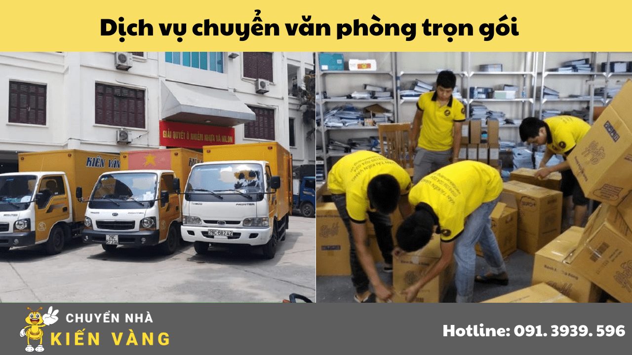 Dịch vụ chuyển văn phòng trọn gói Quận 5
