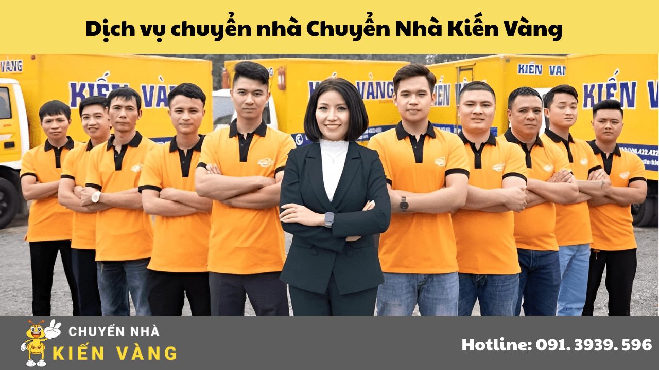 Dịch vụ chuyển nhà Chuyển Nhà Kiến Vàng tại Quận 6