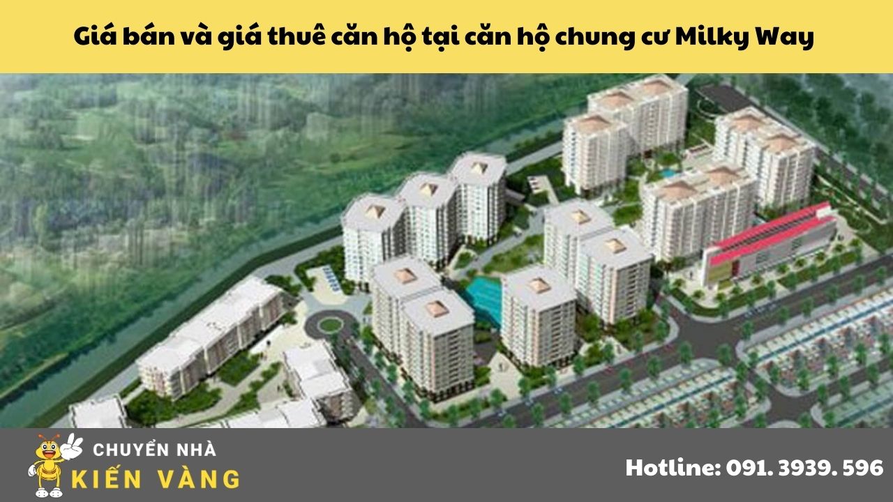 Giá bán và giá thuê căn hộ tại căn hộ chung cư Milky Way