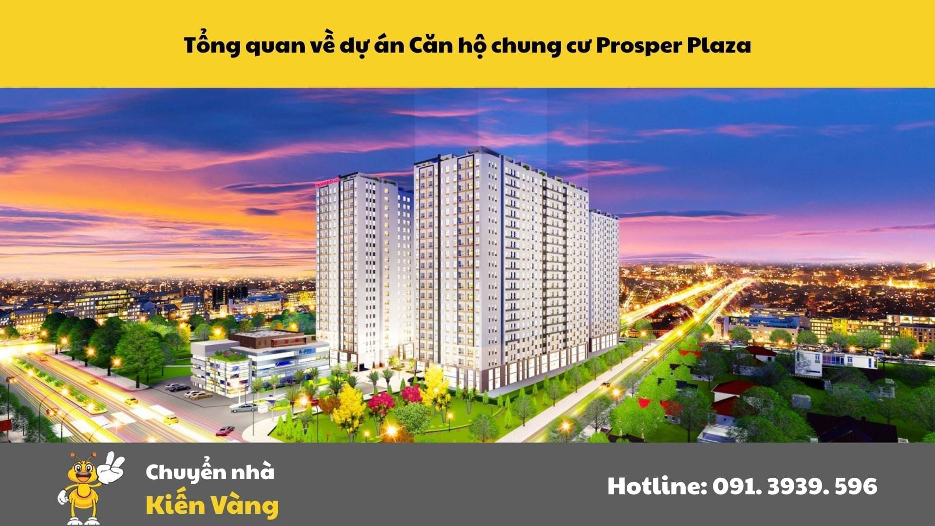 Tổng quan dự án căn hộ chung cư Prosper Plaza