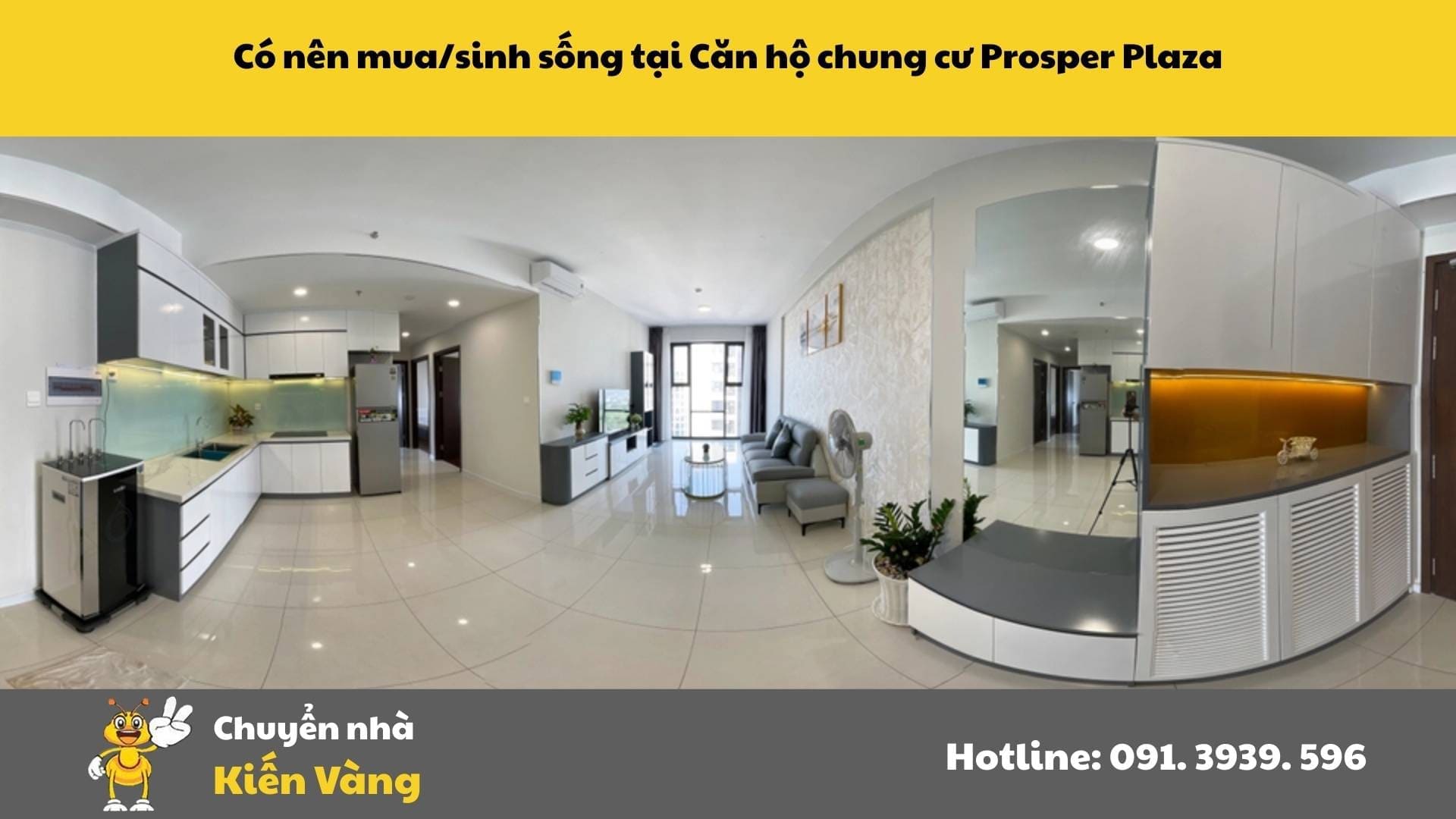 Có nên mua/sinh sống tại căn hộ Prosper Plaza?