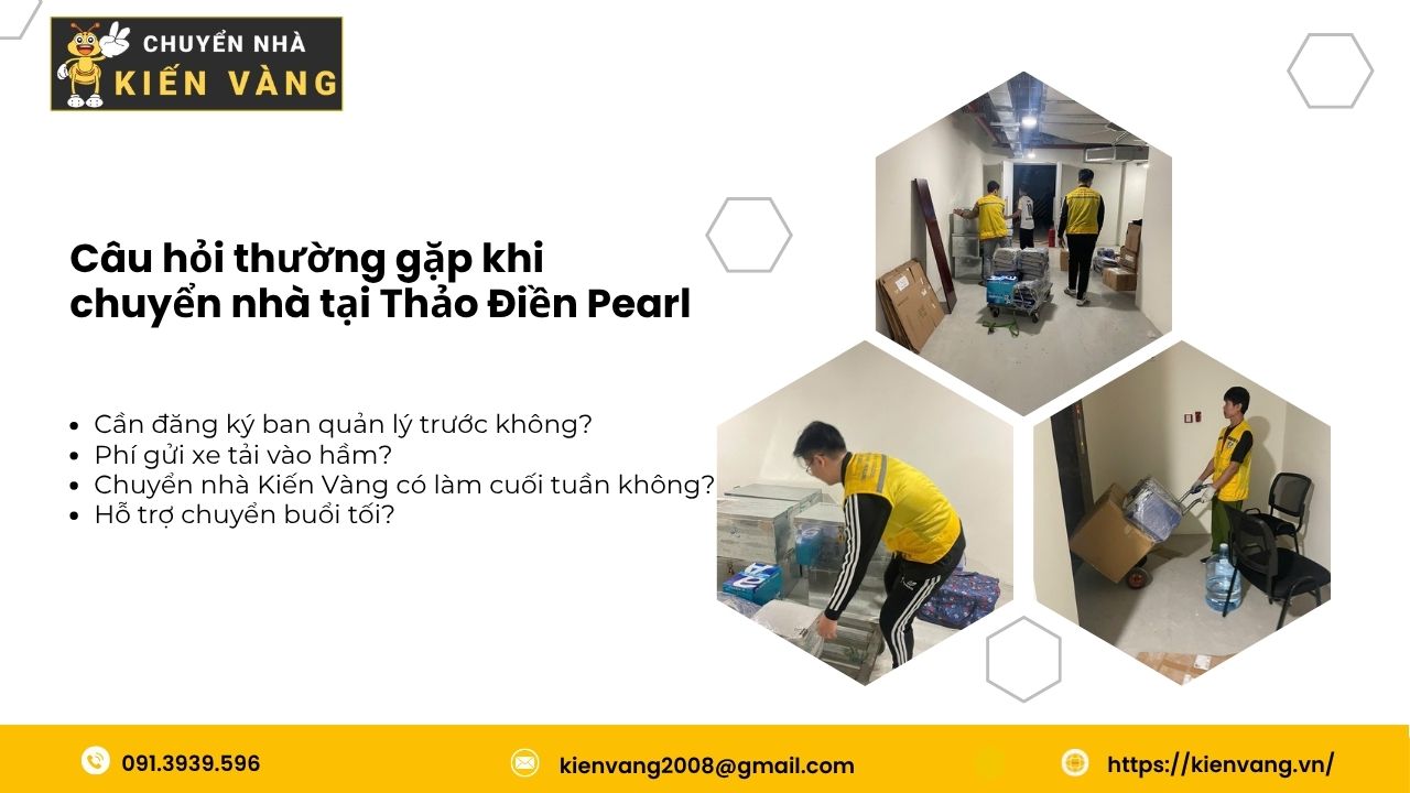 Dịch vụ chuyển nhà trọn gói tại Thảo Điền Pearl Quận 2 TPHCM 10 Câu hỏi thường gặp khi chuyển nhà tại Thảo Điền Pearl