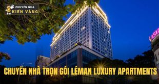 Chuyển nhà trọn gói căn hộ chung cư Léman Luxury Apartments