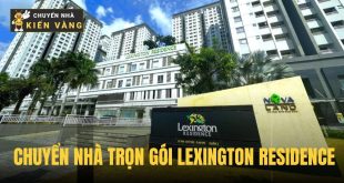 Chuyển nhà trọn gói căn hộ chung cư Lexington Residence 