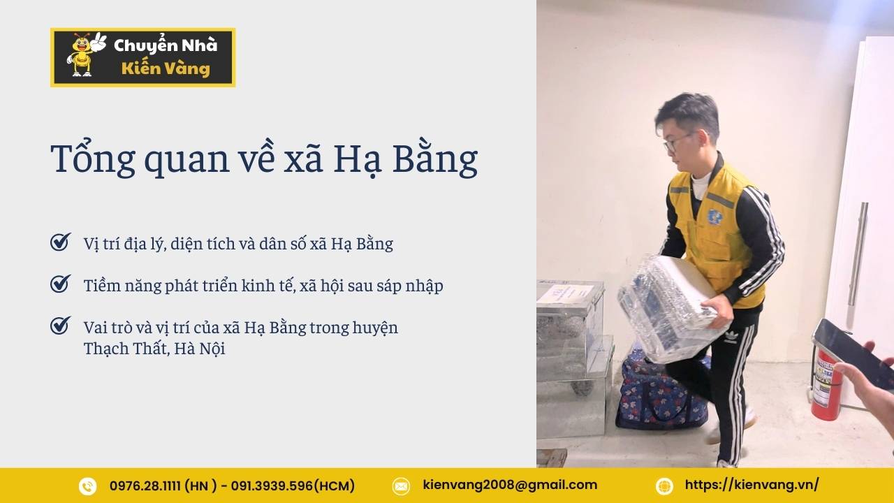 Dịch Vụ Chuyển Nhà Trọn Gói Xã Hạ Bằng 1 Tổng quan về xã Hạ Bằng