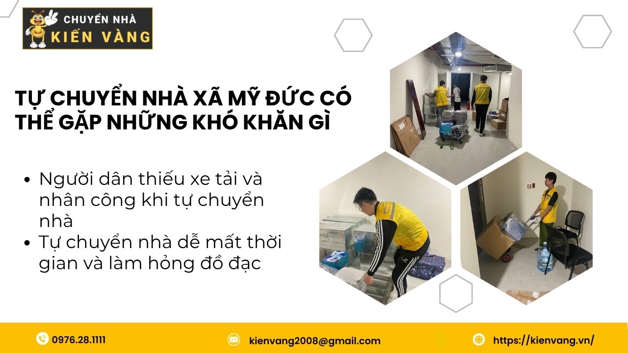 Dịch vụ chuyển nhà xã Mỹ Đức nhanh chóng an toàn với giá hợp lý 2 Tự chuyển nhà xã Mỹ Đức có thể gặp những khó khăn gì