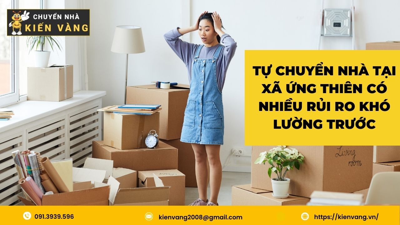 Tự chuyển nhà tại Xã Ứng Thiên có nhiều rủi ro khó lường trước