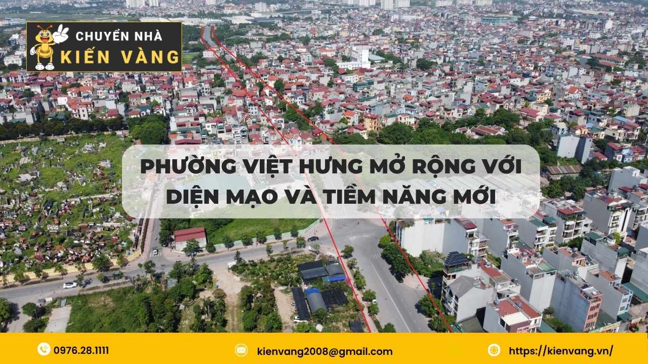 Phường Việt Hưng mở rộng với diện mạo và tiềm năng mới
