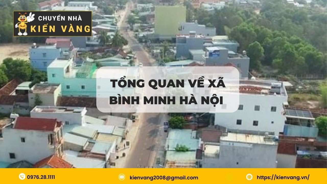 Dịch vụ chuyển nhà xã Bình Minh uy tín chuyên nghiệp 1 Tổng quan về xã Bình Minh Hà Nội