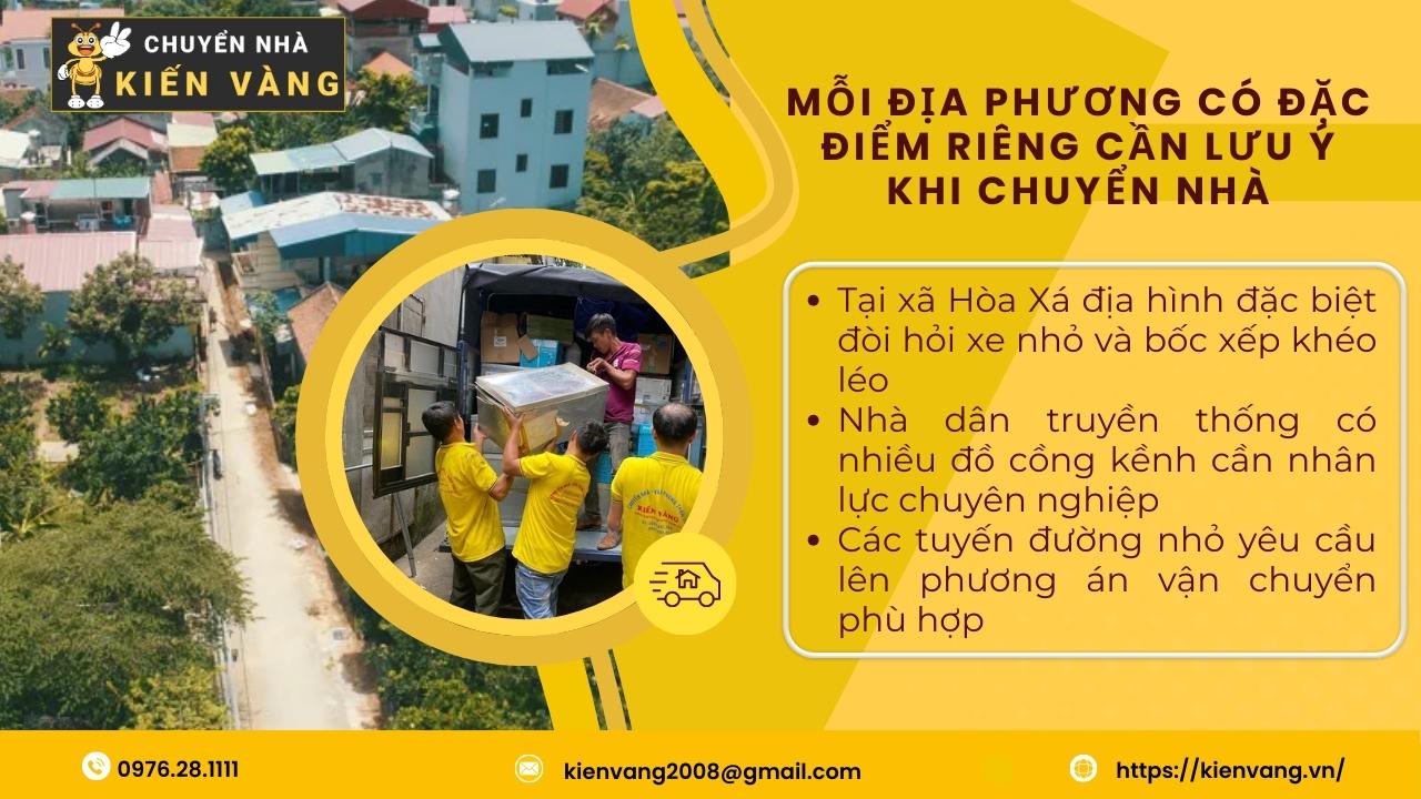 Giải pháp chuyển nhà xã Hòa Xá nhanh gọn và tiết kiệm 3 Mỗi địa phương có đặc điểm riêng cần lưu ý khi chuyển nhà