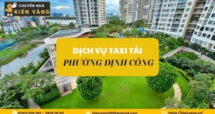 Dịch vụ taxi tải phường Định Công