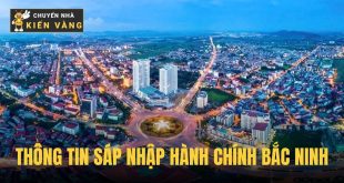 Thông tin sáp nhập hành chính Bắc Ninh