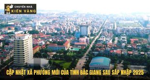xã phường mới của tỉnh Bắc Giang