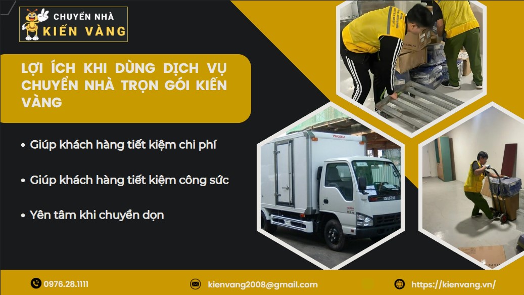 Chuyển nhà trọn gói Phường Phú Thượng 3 Lợi ích khi dùng dịch vụ chuyển nhà trọn gói Kiến Vàng