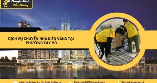 Dịch vụ chuyển nhà phường Tây Mỗ