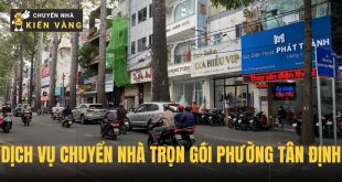 Dịch vụ chuyển nhà trọn gói Phường Tân Định – Uy Tín, Nhanh Gọn