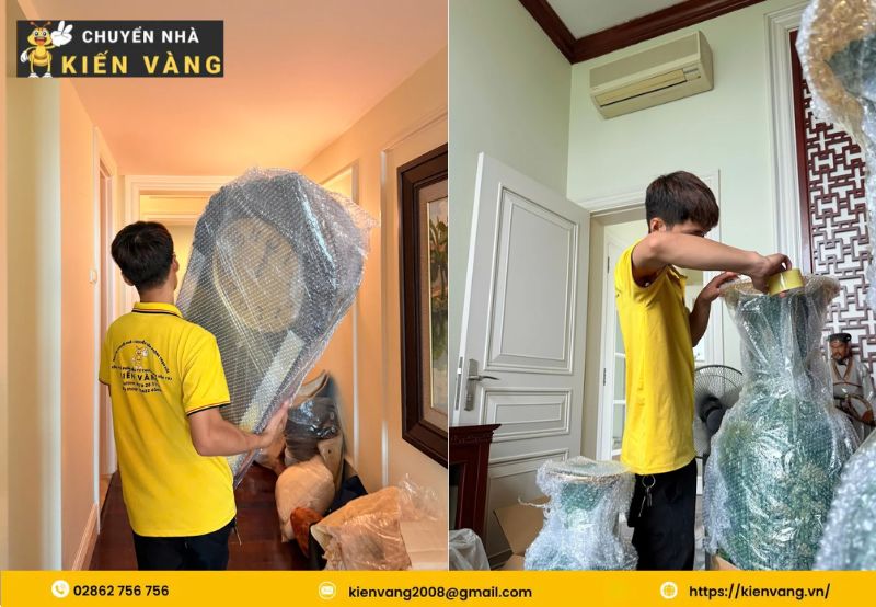 Dịch vụ vận chuyển nhà trọn gói của Kiến Vàng